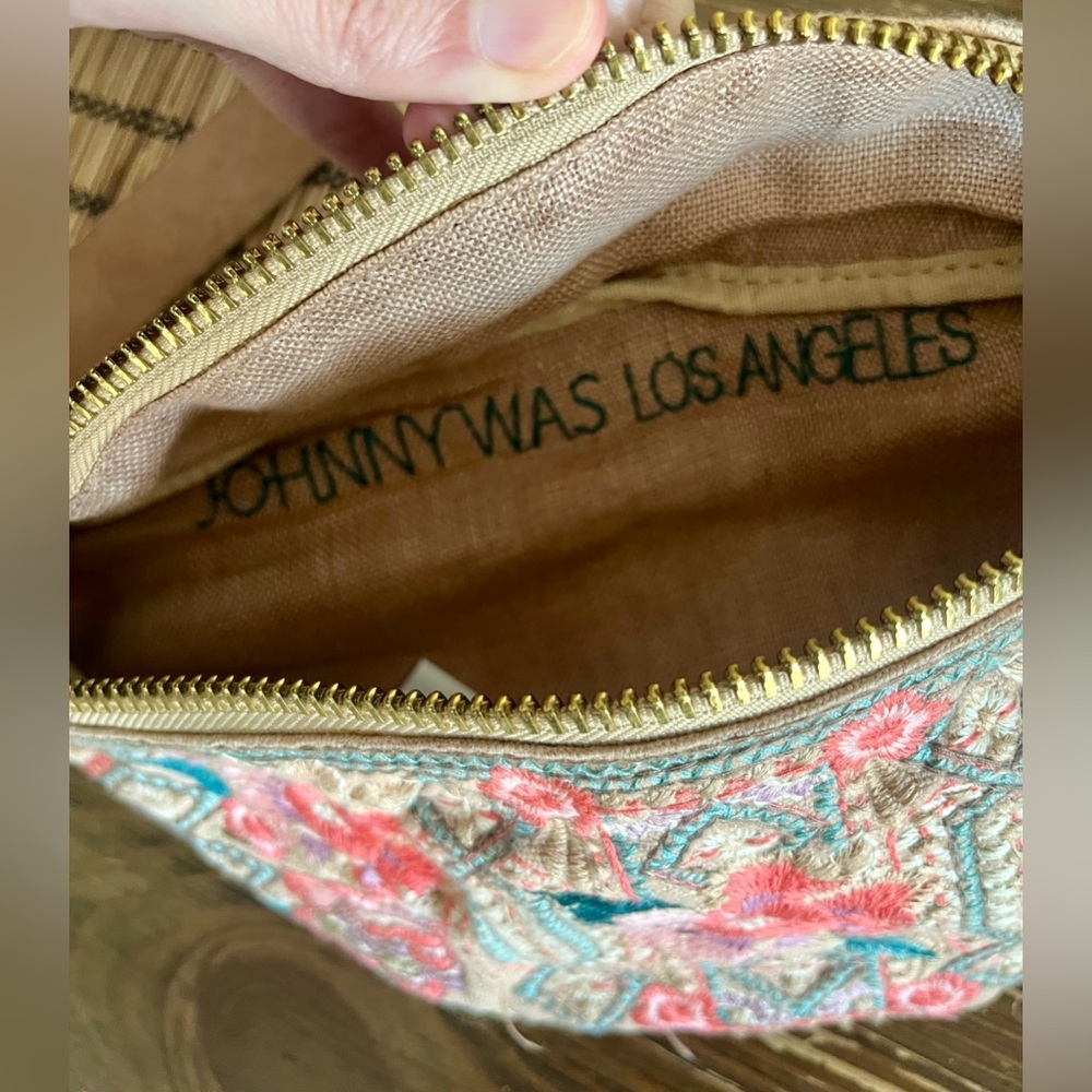 Johnny Was Embroidered Maeve Belt Bag / Bum Bag - Picture 7 of 8